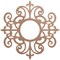Ekena Millwork Dijon Wood Fretwork Pierced Ceiling Medallion, Wood (Paint Grade), 34"OD x 11"ID x 3/8"T CMWP34X34X0375DIMF - alternate 1